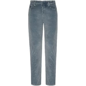 Vilebrequin, Heren, Broeken, Grijs, Maat: W30 Corduroy,