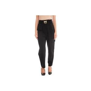 Pinko Perlita Cargo trousers , Black , Dames , Maat: L