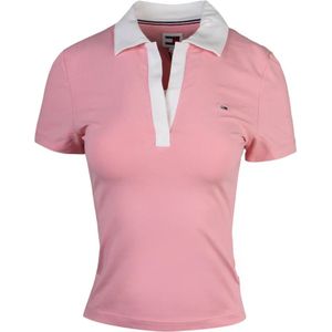 Tommy Hilfiger, Dames, Tops, Roze, Maat: S