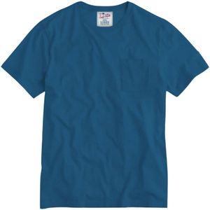 MC2 Saint Barth, Heren, Tops, Blauw, Maat: M Linnen,