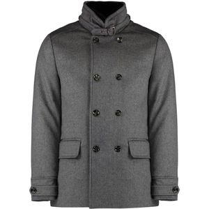 Moorer, Heren, Truien, Grijs, Maat: L Kasjmier,