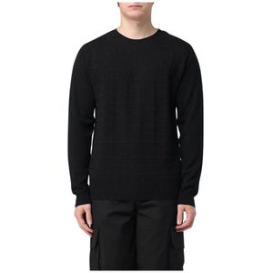 Valentino, Heren, Truien, Zwart, Maat: L