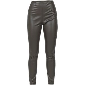 Jucca, Dames, Broeken, Bruin, Maat: S Leer,