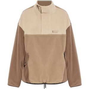 Rethinkit Studios, Dames, Jassen, Beige, Maat: XS Fleece,