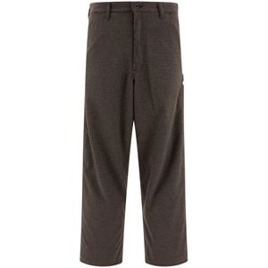 Orslow, Heren, Broeken, Bruin, Maat: L Tweed,