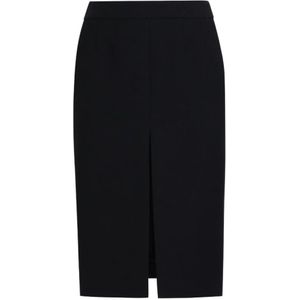 Dolce & Gabbana, Dames, Rokken, Zwart, Maat: S Zijde,
