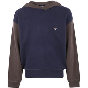 Emporio Armani, Heren, Sweatshirts & Hoodies, Veelkleurig, Maat: L