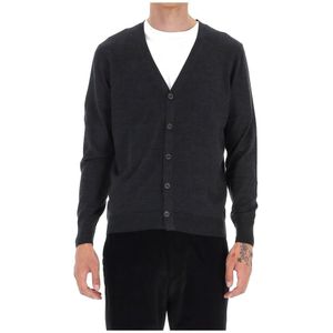 Drumohr, Heren, Truien, Grijs, Maat: L Wol,