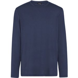 Kiton, Heren, Tops, Blauw, Maat: XL Katoen,