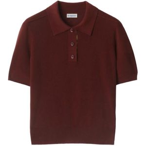 Burberry, Dames, Tops, Bruin, Maat: L