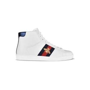 Gucci Bee Ace Sneakers , White , Heren , Maat: 40 1/2 EU