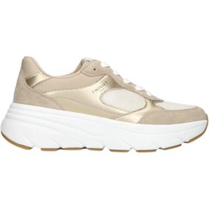 Twinset - 251Tcp 02E - Sneakers - Beige - Textiel