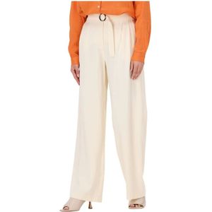 Access Fashion, Dames, Broeken, Wit, Maat: 2XL