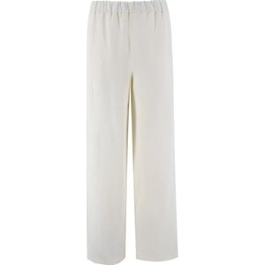 Fabiana Filippi, Dames, Broeken, Wit, Maat: S Linnen,