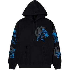 Edwin, Heren, Sweatshirts & Hoodies, Zwart, Maat: M