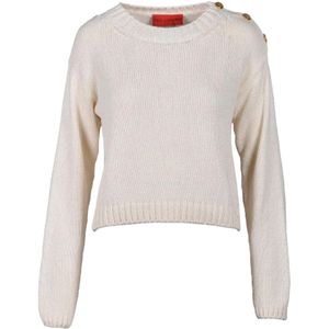Wild Cashmere, Dames, Truien, Beige, Maat: M Kasjmier,