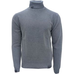 Bob, Heren, Truien, Blauw, Maat: XL Wol,