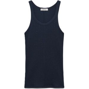 Dorothee Schumacher, Dames, Tops, Blauw, Maat: S Katoen,