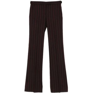 Alexander McQueen, Dames, Broeken, Bruin, Maat: S
