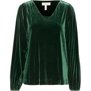 Part Two, Dames, Blouses & Shirts, Groen, Maat: 3XL Poliester,