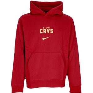 Nike City Edition Club Hoodie Crimson , Red , Heren , Maat: L