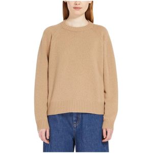 Max Mara, Dames, Truien, Bruin, Maat: M