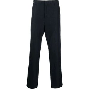 Vince, Heren, Broeken, Blauw, Maat: W30