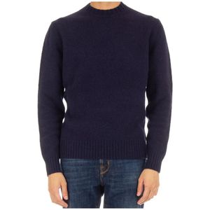 Drumohr, Heren, Truien, Blauw, Maat: 2XL Wol,