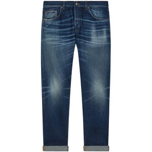 Dondup, Heren, Jeans, Blauw, Maat: W31 Katoen,
