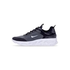 Nike React Live Sneakers - Zwart/Wit/DK Smoke Grey , Black , Heren , Maat: 38 1/2 EU