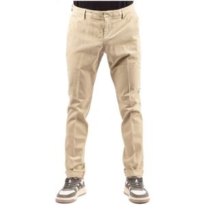 Dondup, Heren, Broeken, Beige, Maat: W30 Katoen,