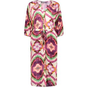 Geisha, Dames, Jurken, Veelkleurig, Maat: XL Katoen,