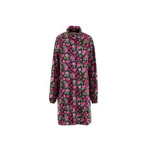 Balenciaga Gedrukte Kleine Rozen Regenjas , Multicolor , Dames , Maat: XS