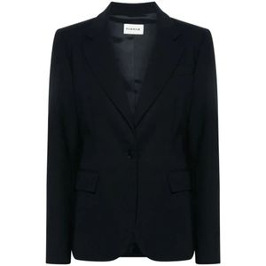 P.a.r.o.s.h., Dames, Jassen, Blauw, Maat: XL Wol,