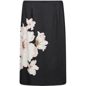 Cream, Dames, Rokken, Zwart, Maat: L Viscose,