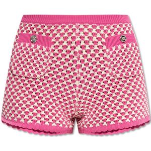 Versace, Dames, Korte broeken, Roze, Maat: XS