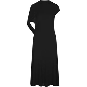 Jacquemus, Dames, Jurken, Zwart, Maat: XS Viscose,