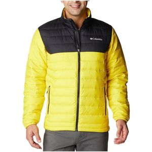 Columbia, Heren, Jassen, Geel, Maat: S
