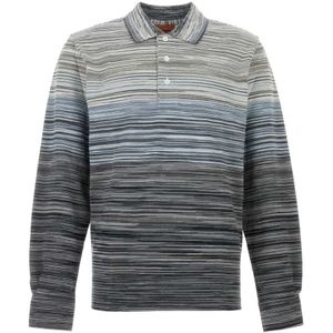 Missoni, Heren, Tops, Grijs, Maat: S