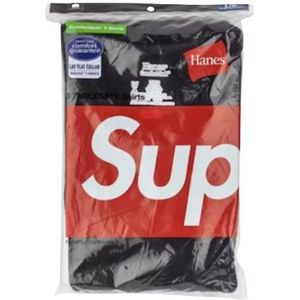 Supreme, Heren, Tops, Zwart, Maat: M Katoen,