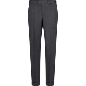 PT Torino, Heren, Broeken, Grijs, Maat: M Leer,