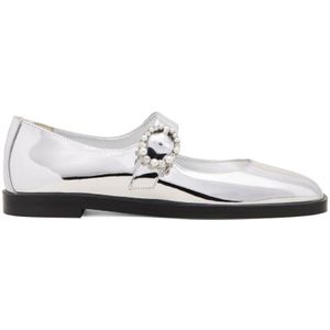 Stuart Weitzman, Dames, Schoenen, Grijs, Maat: 39 1/2 EU Synthetisch,