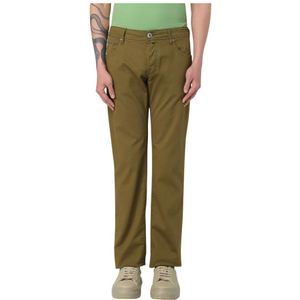 Jacob Cohën, Heren, Broeken, Groen, Maat: W34