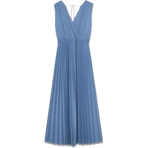 Oltre, Dames, Jurken, Blauw, Maat: S