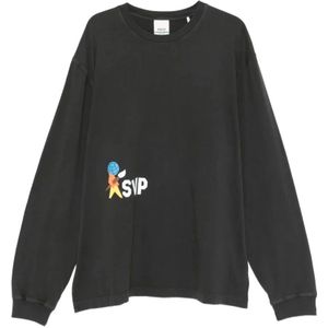 Agolde, Heren, Tops, Zwart, Maat: XL Katoen,