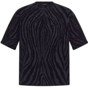 Roberto Cavalli, Heren, Tops, Zwart, Maat: XS