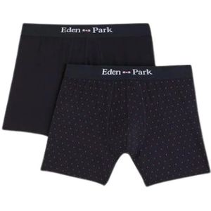 Eden Park, Heren, Ondergoed, Blauw, Maat: M Katoen,