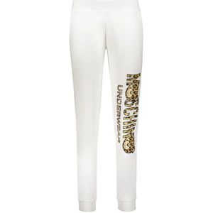 Moschino, Dames, Broeken, Wit, Maat: L Katoen,