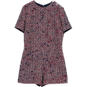 Gucci, Dames, Jumpsuits & Playsuits, Veelkleurig, Maat: S Tweed,