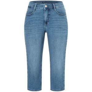 MAC - Wonder Light - Jeans - Blauw - Denim - Slim Fit - Capri - Verkorte Lengte